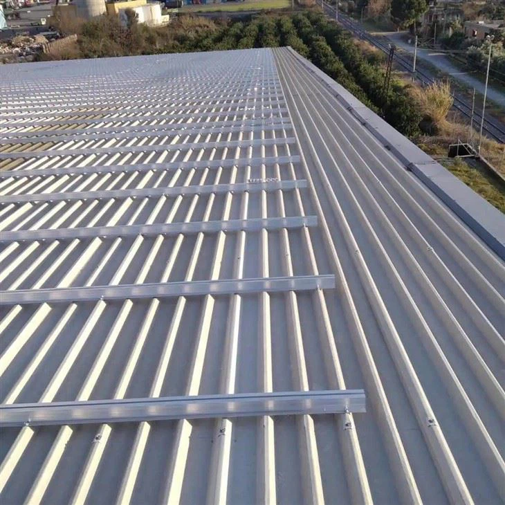 Solar panel mounts for metal roof project Solar panel mounts for metal roof project