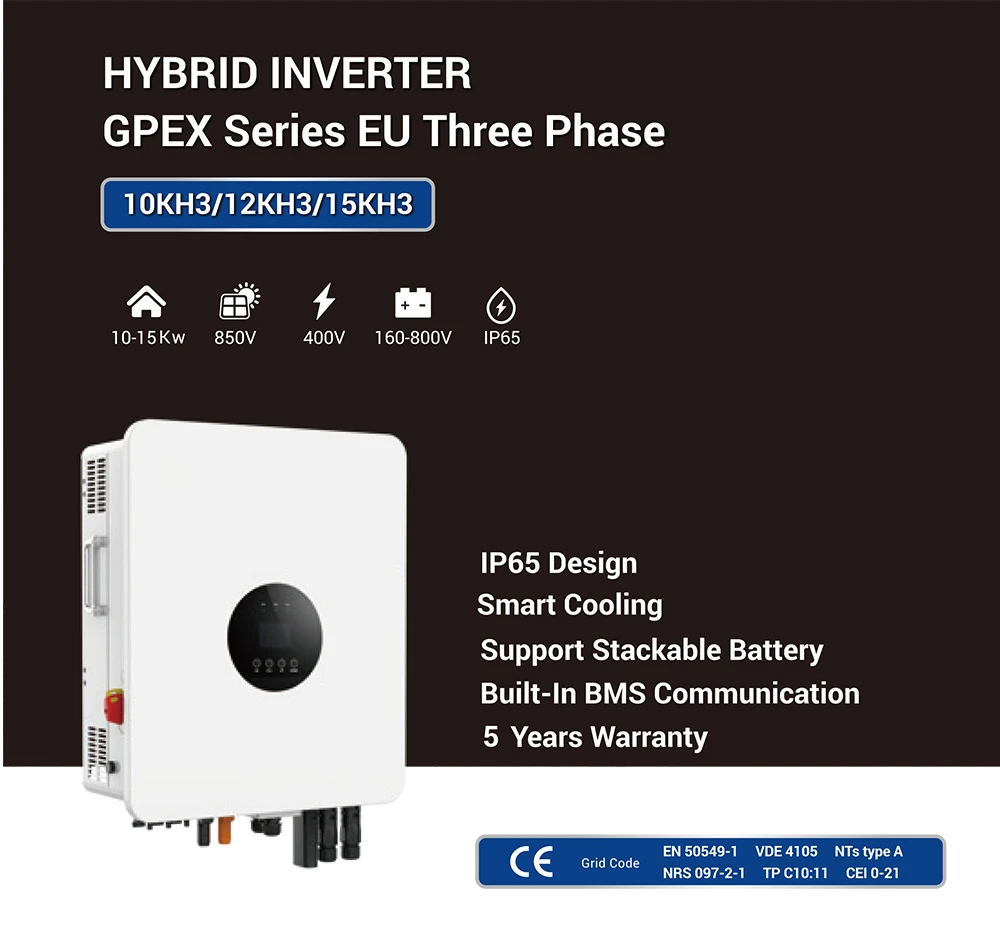 three phase Hybrid inverter three phase Hybrid inverter